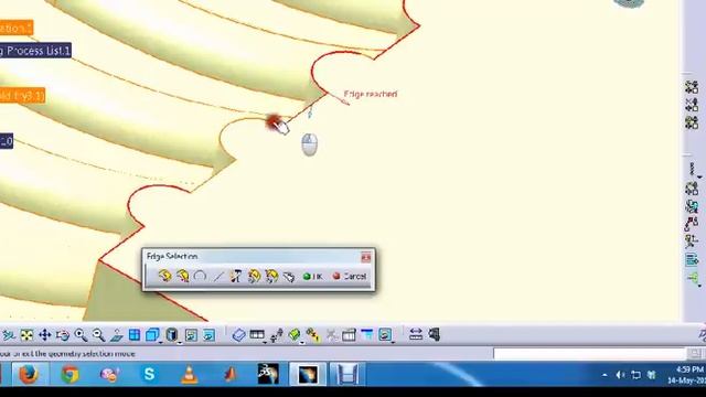 Tutorial 1-CNC Milling operation using CATIA V5 (Sweeping operation) & generating CNC Code смотреть онлайн
