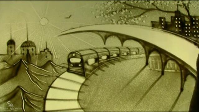 Рисование песком. Песочное шоу. Пески времени 11.05 смотреть онлайн