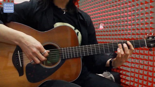 Как брать баррэ-аккорды двумя пальцами/How to take barre chords with two fingers смотреть онлайн