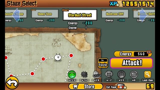 Bamboo Island and Squishy Cave | The Battle Cats + смотреть онлайн