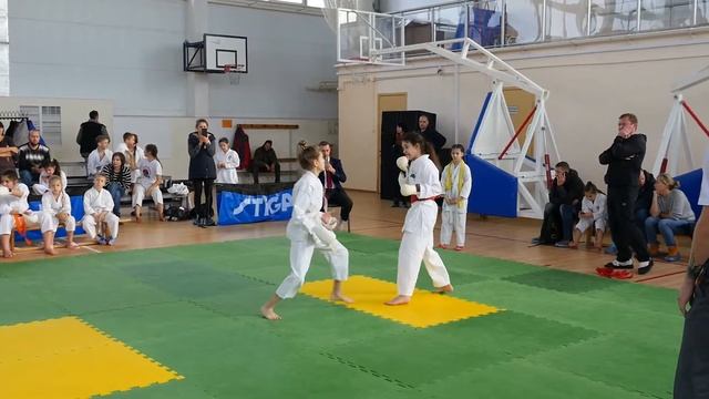 Первенство 15декабря 2019 Краснодар / Кумитэ#7 Shotokan karate kumite girls in Russia смотреть онлайн