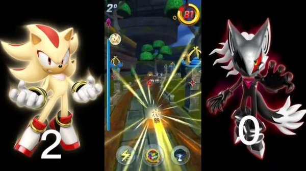 Super Shadow Vs Infinite(Sonic Forces Speed Battle)
