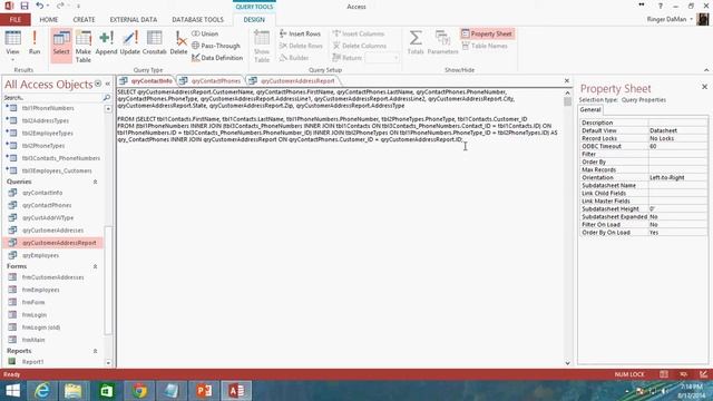 69. SQL Using Subqueries to Improve Performance (Programming In Access 2013) смотреть онлайн