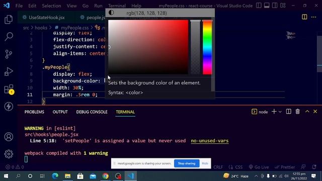 Hooks || useState Hook with array datatype & filter method to remove users in Urdu смотреть онлайн