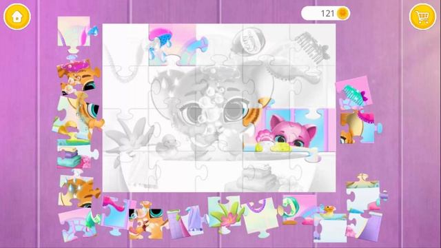 Baby Tiger Care - My Cute Virtual Pet Friend Kids Games Gameplay #2 смотреть онлайн