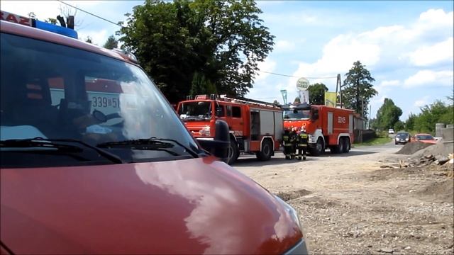 Czechowice-Dziedzice: Pożar Na Dworcu PKP