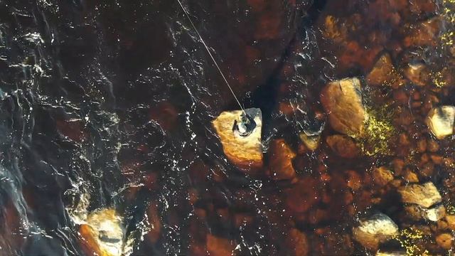 Рыбалка на Кольском. Река Йоканьга - уникальное место для ловли самых крупных лососей. смотреть онлайн