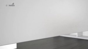 Монтаж раздвижной системы SlideLine M Hettich