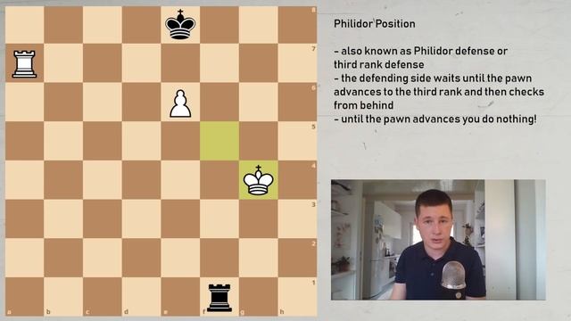 Philidor Position - Rook and Pawn Endgames смотреть онлайн