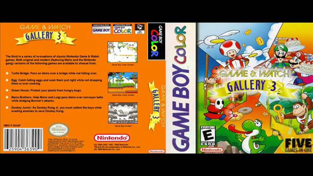 Game & Watch Gallery 3 - Donkey Kong Jr (Level 1) смотреть онлайн