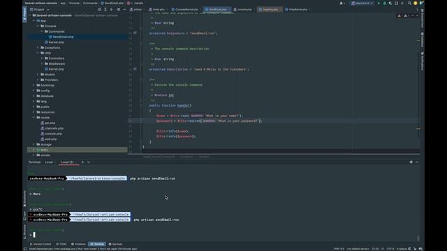 Laravel Artisan Commands part(2)/How to/ in Arabic(4K)| لارافيل أوامر الحرفية смотреть онлайн