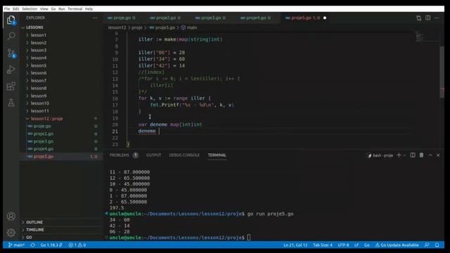 [GOLANG] Map - Döngülerin Kullanımı смотреть онлайн