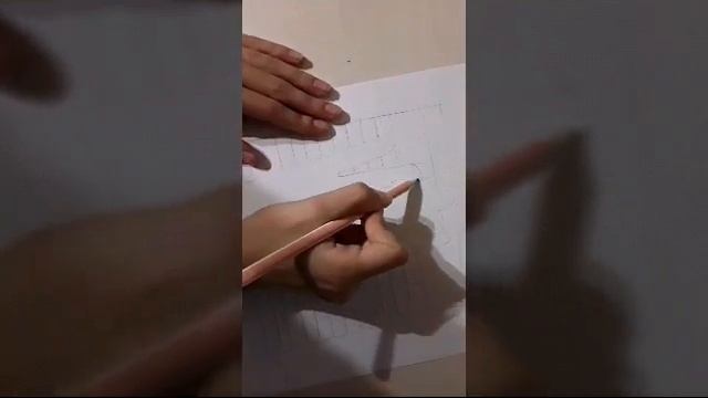 3D рисунок! Как нарисовать 3D рисунок? 3D drawing смотреть онлайн