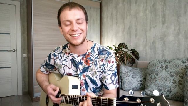 THE LIMBA - СИНИЕ ФИАЛКИ (кавер на гитаре Даня Рудой) смотреть онлайн