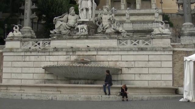 Площадь Пополо, Рим смотреть онлайн