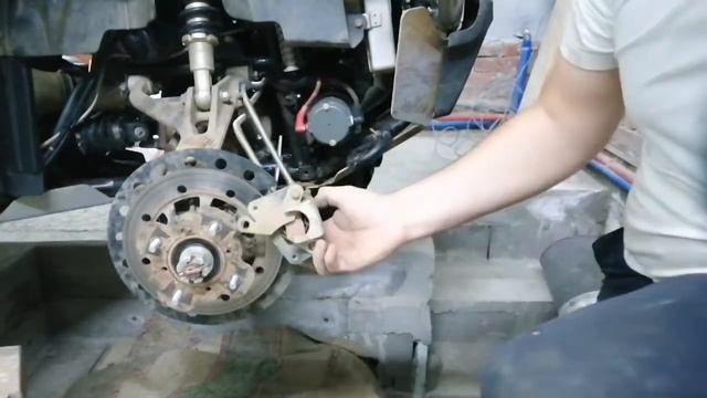 Замена передних тормозных колодок на cfmoto x8 смотреть онлайн