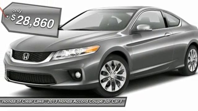 2013 HONDA ACCORD COUPE Webster, TX DA001922 смотреть онлайн