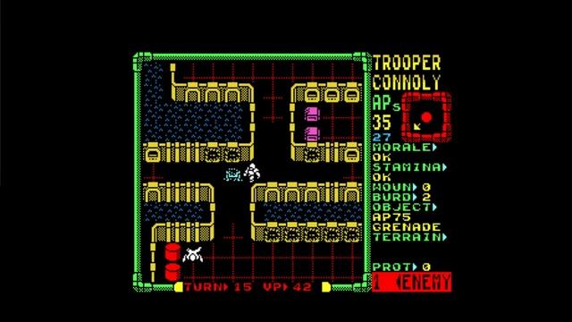 Laser Squad - scenario 4 - The Cyber Hordes смотреть онлайн