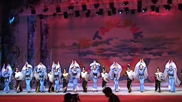 Таберик: Кыргызский танец "Дети Манаса" ( 55 лет ансамблю, 7 часть) смотреть онлайн