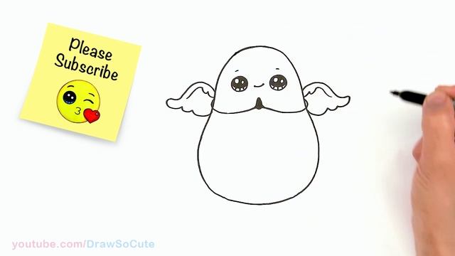 How to Draw an Avocado ? | Cute Pun Art #6 смотреть онлайн