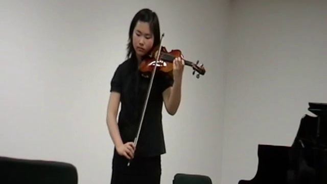 Bach Violin Sonata No. 1 in g minor, BWV 1001 - Adagio & Fugue (Anni Yu, 13) смотреть онлайн