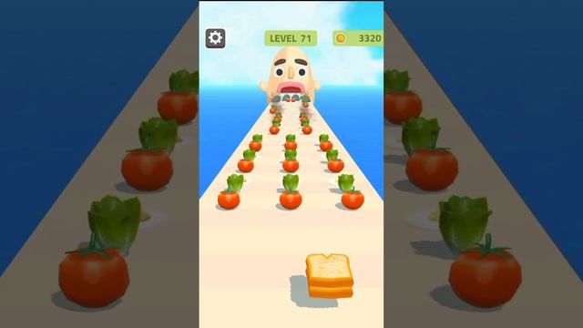 Sandwich Runner A Delicious Adventure | Gameplay Highlights Level 2 #sandwichrunner #gameplay #game