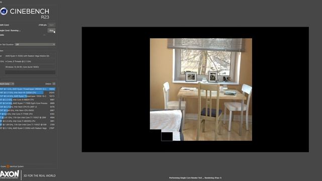 AMD Ryzen 5-3500U {Acer Aspire 3} - Cinebench R23 CPU-Test смотреть онлайн