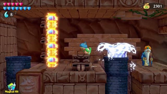 Wonder Boy: Asha in Monster World part 5: shopping, secrets, and Stream Sanctuary смотреть онлайн