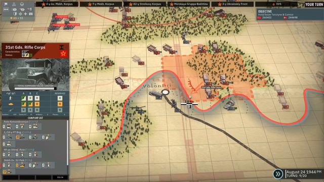 Steel Division 2 Campaign - Tiraspol #32 (Soviets) WW2 RTS смотреть онлайн