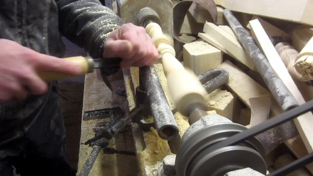 Штурвал из дерева, процесс изготовления смотреть онлайн