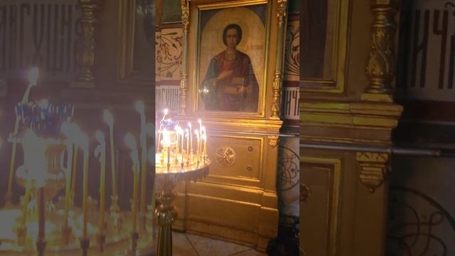 Святой Пантелеймон в Троице Сергиевой Лавре! #спасисохрани #молитва #чудо смотреть онлайн
