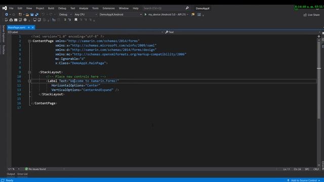 Mi Primera Aplicación Móvil IOS Y Android Con Xamarin.Forms Con Visual Studio Community 2019