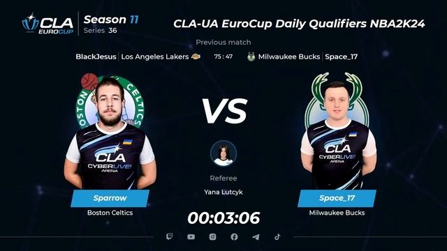 2023.11.02 ► СLA-UA EuroCup Daily Qualifiers ► Season 11 ► Series 36 смотреть онлайн