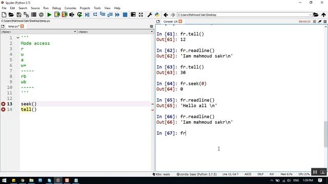 Python - File input and output in details смотреть онлайн
