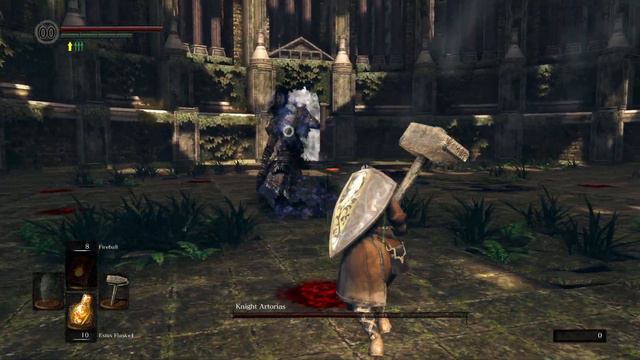 Dark Souls Remastered DLC Knight Artorias SL1 Boss Fight смотреть онлайн