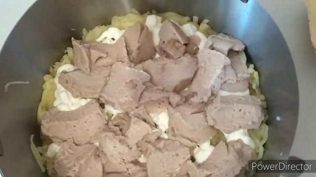 Салат Северный с печенью минтая смотреть онлайн