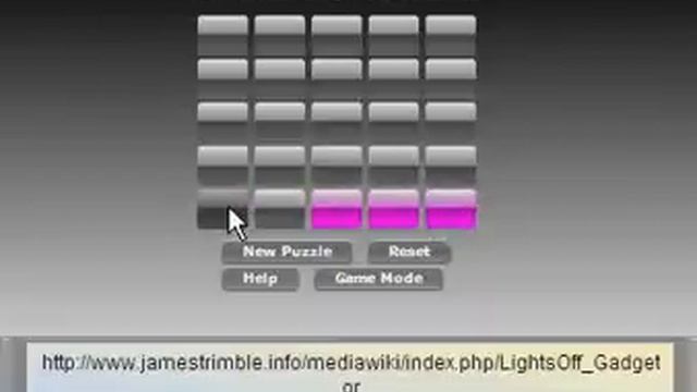 How to solve Lights Out смотреть онлайн