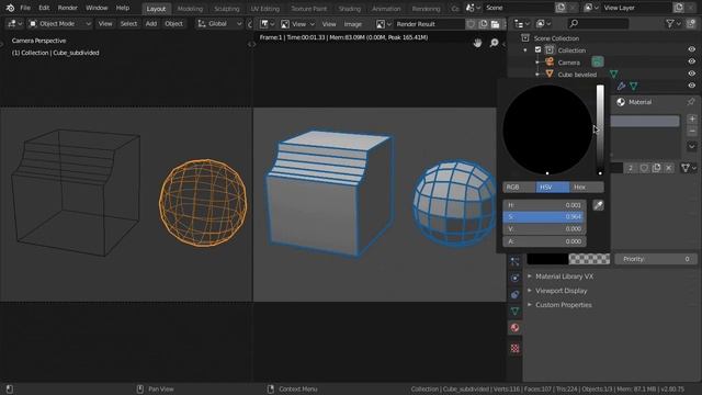 Blender 2.8 : Render Freestyle Wireframes and Composite over Backgrounds смотреть онлайн