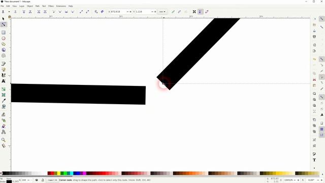 How to Connect Two Nodes in Inkscape смотреть онлайн