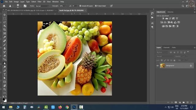 Blur Tool, Sharpen Tool, Smudge Tool အသုံးပြုနည်းများ၊ Photoshop အခြေခံအပိုင်း(၁၇) смотреть онлайн