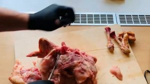 Разделка  Курицы Фарш из Домашней Курицы и Баранины. Домашние полуфабрикаты.