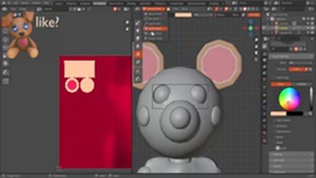 HOW TO MAKE A PIGGY SKIN IN BLENDER смотреть онлайн