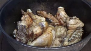 Что можно приготовить из курицы в казане Рецепт БОМБА