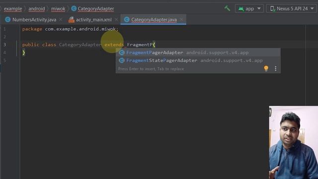 Class 136 - Defining Fragment Adapter | Android App Development Complete Course In Hindi смотреть онлайн