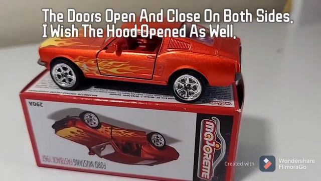 Majorette Unboxing of the Ford Mustang Fastback 1967 смотреть онлайн