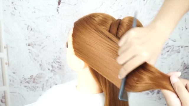 Easy Chignon Hairstyle For Wedding And Party смотреть онлайн