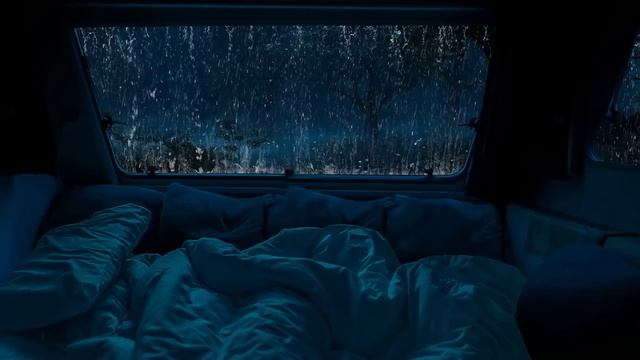 10 Hours ?️Thunderstorm in Your Car - Relaxing Rain Sounds ASMR for Anxiety and Relaxation смотреть онлайн
