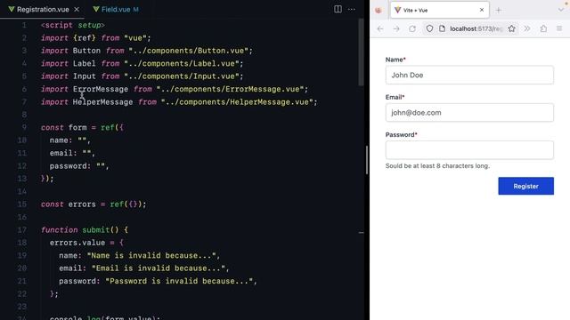Tidy Up Your Vue Forms смотреть онлайн