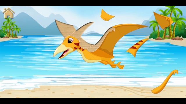 Dino puzzles - Dinosaur Game for kids and toddler. смотреть онлайн