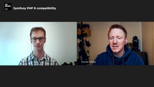 Nikita Popov and Nikolas Grekas: Symfony PHP 8 Compatibility смотреть онлайн